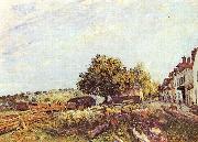 Alfred Sisley Saint Mammes am Morgen painting